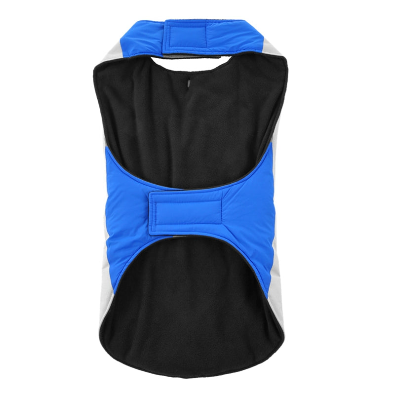KFX-7902269 Reflective Winter Clothes for Large Dogs - Polyester Material, Multiple Sizes Available