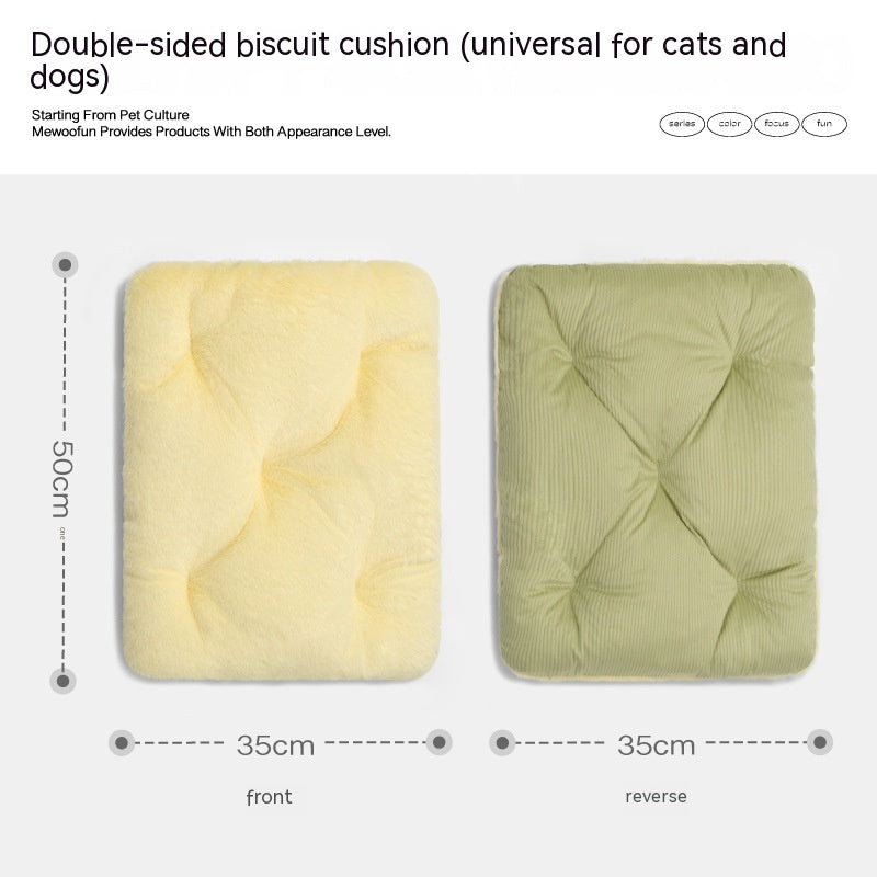 KFX-7907901 Summer Universal Pet Bed for Cats and Small Dogs - Multi-layer Wooden Design