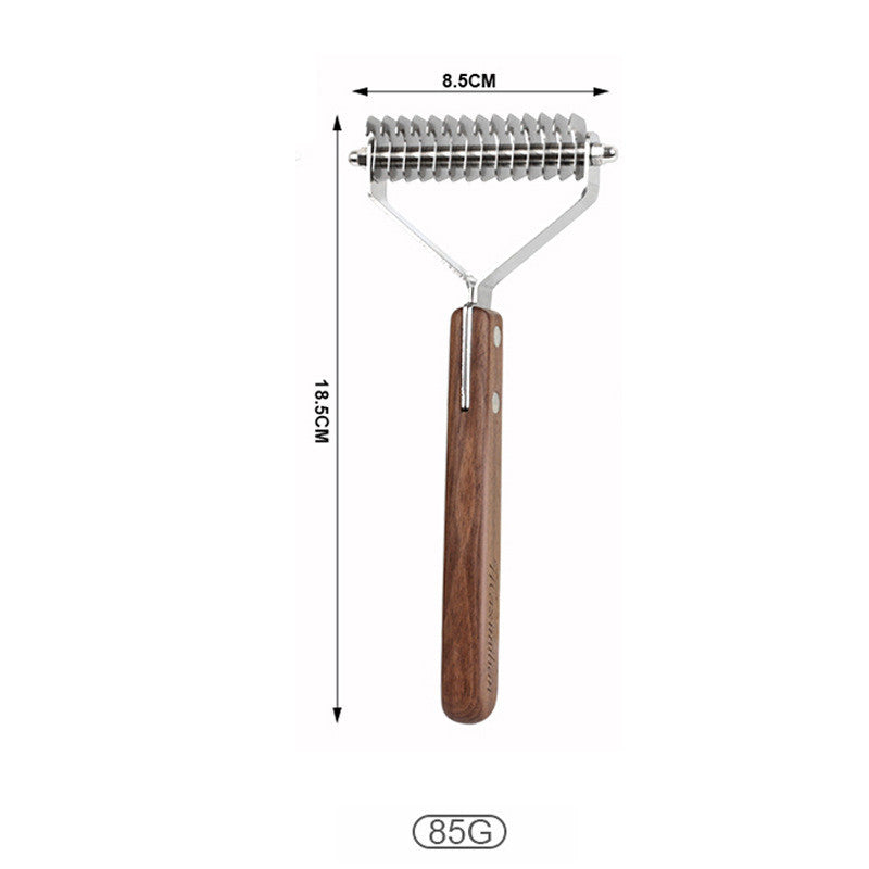 KFX-7909437 Solid Wood Pet Comb – Various Sizes and Styles for Effective Hair Removal