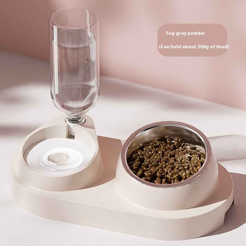 KFX-7909821 Automatic Cat Bowl with Oblique Mouth in Various Colors and Materials