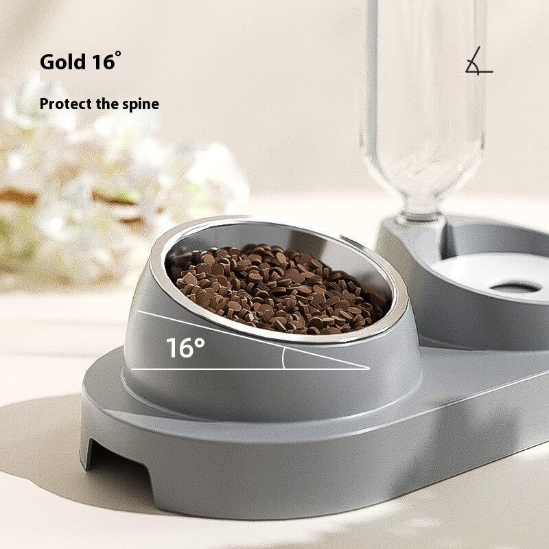 KFX-7909821 Automatic Cat Bowl with Oblique Mouth in Various Colors and Materials