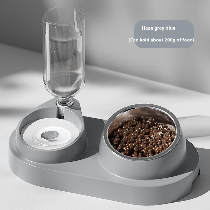 KFX-7909821 Automatic Cat Bowl with Oblique Mouth in Various Colors and Materials