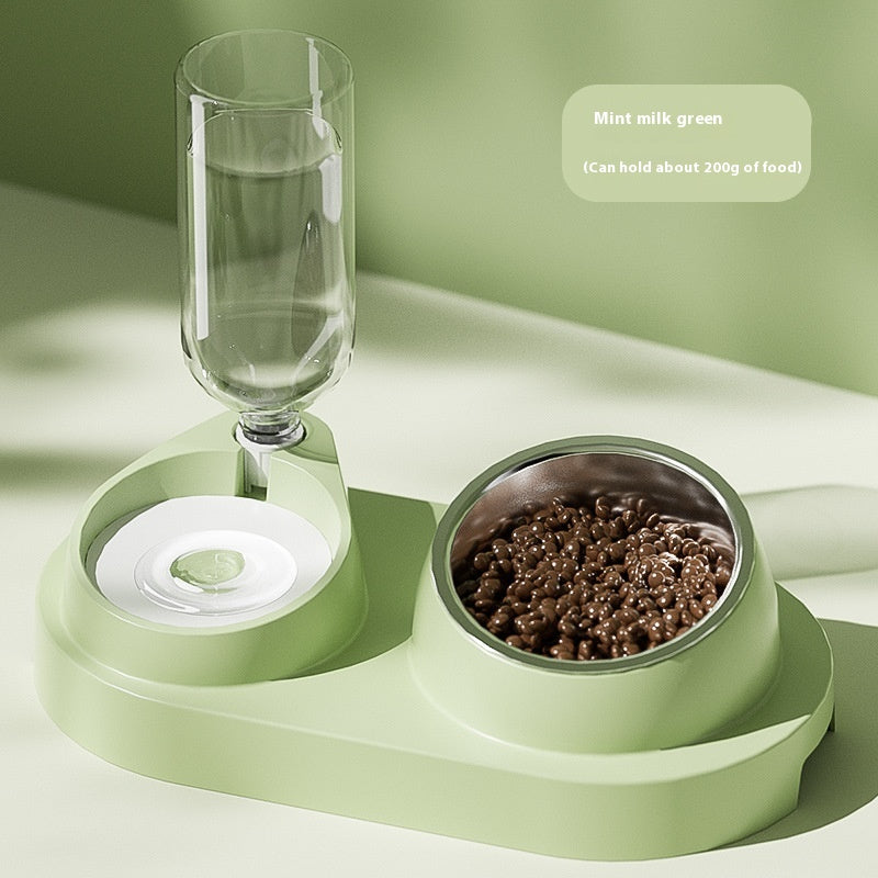 KFX-7909821 Automatic Cat Bowl with Oblique Mouth in Various Colors and Materials