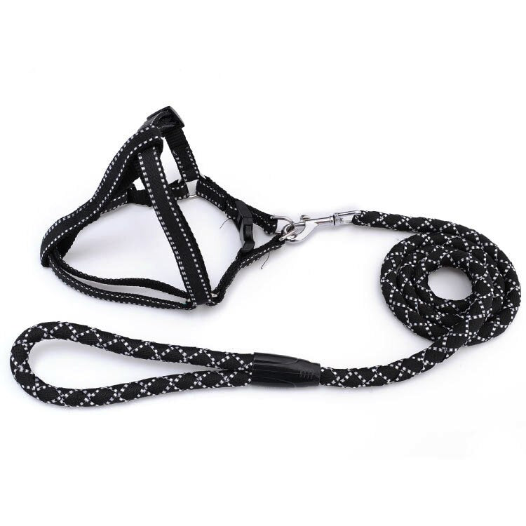 KFX-7912893 Colorful Nylon Striped Braided Rope - 120cm Length, Adjustable Bust Sizes 29-64cm