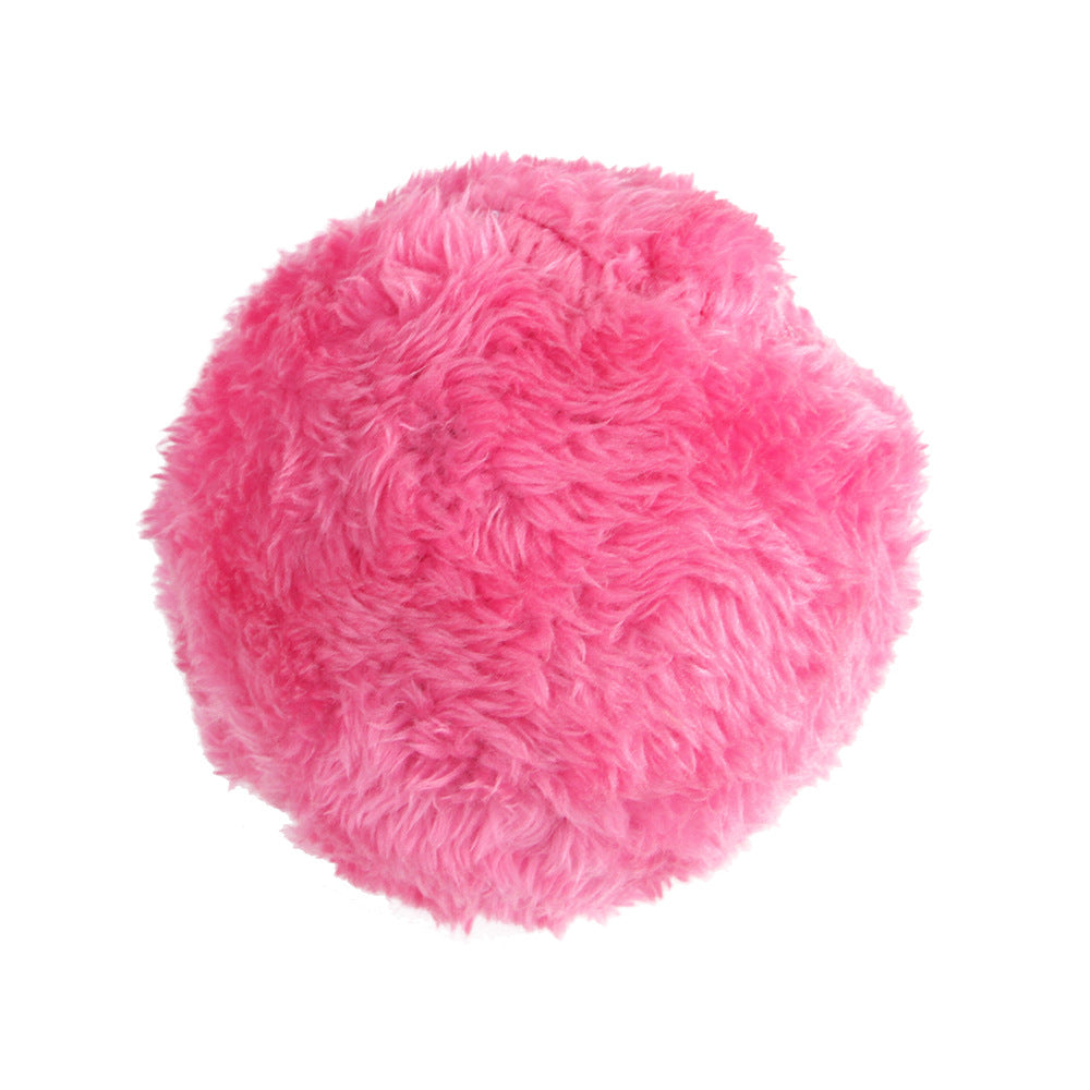 KFX-7913277 Interactive Plush Electric Rolling Ball for Dogs and Cats - Safe Chew Toy
