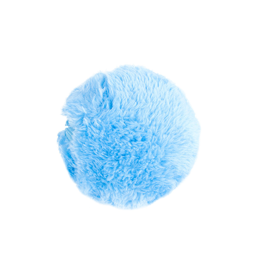 KFX-7913277 Interactive Plush Electric Rolling Ball for Dogs and Cats - Safe Chew Toy