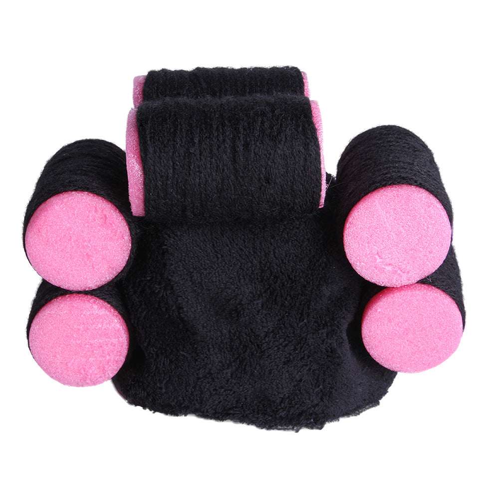 KFX-7915837 Cartoon-Style Plush Pet Hat for Cats and Dogs - Average Size Curly Hair Design