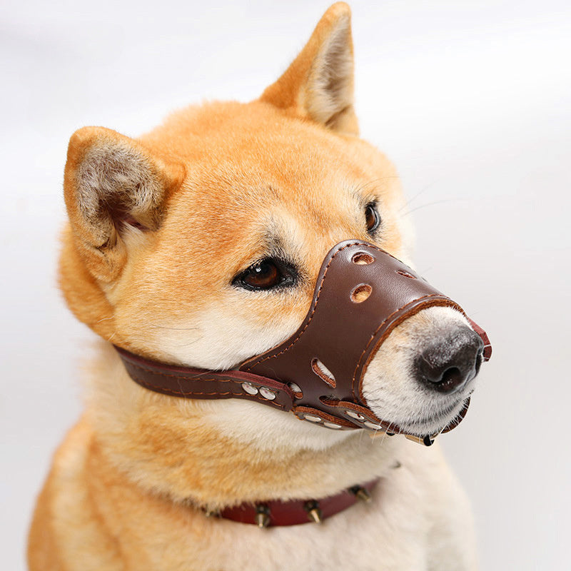 KFX-7916861 Dog Muzzle for Anti-Barking and Bite Prevention – Adjustable Mouth Cover for Small, Medium, and Large Breeds
