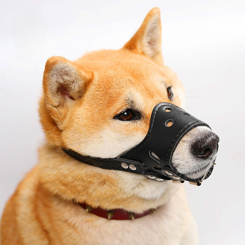 KFX-7916861 Dog Muzzle for Anti-Barking and Bite Prevention – Adjustable Mouth Cover for Small, Medium, and Large Breeds