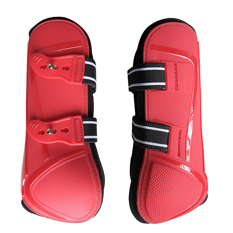 KFX-7924797 PU Hard Shell Horse Leg Guards - Available in Multiple Colors and Sets