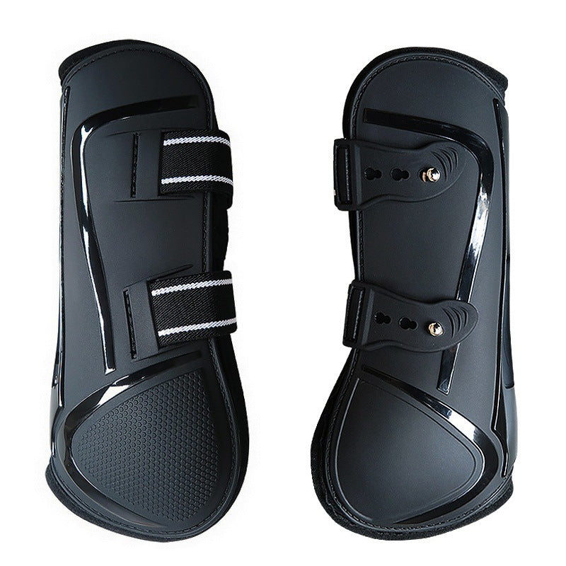 KFX-7924797 PU Hard Shell Horse Leg Guards - Available in Multiple Colors and Sets