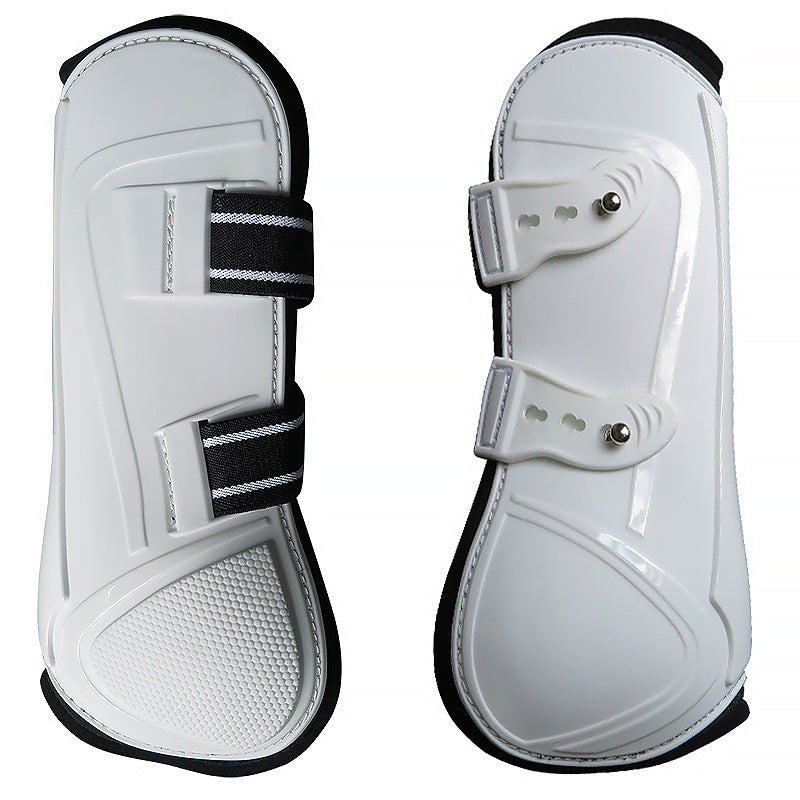 KFX-7924797 PU Hard Shell Horse Leg Guards - Available in Multiple Colors and Sets