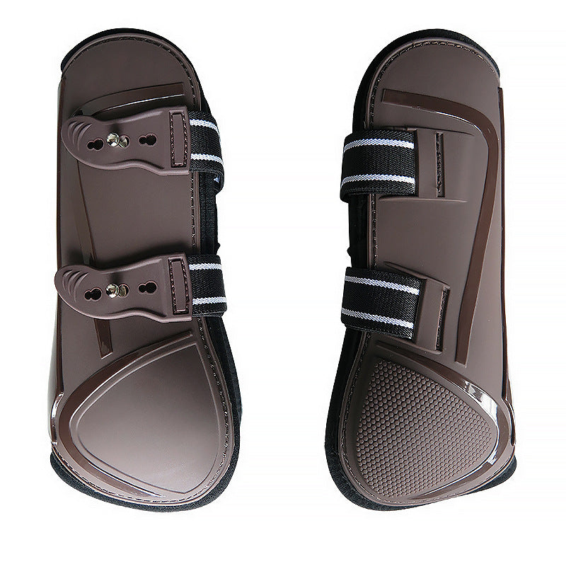 KFX-7924797 PU Hard Shell Horse Leg Guards - Available in Multiple Colors and Sets