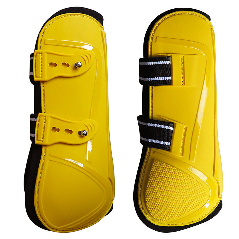 KFX-7924797 PU Hard Shell Horse Leg Guards - Available in Multiple Colors and Sets