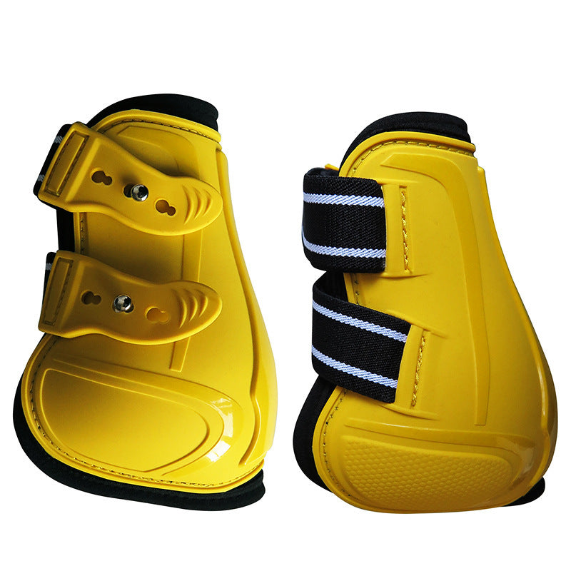 KFX-7924797 PU Hard Shell Horse Leg Guards - Available in Multiple Colors and Sets