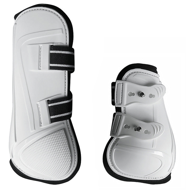 KFX-7924797 PU Hard Shell Horse Leg Guards - Available in Multiple Colors and Sets