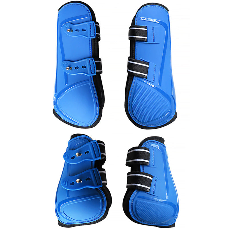 KFX-7924797 PU Hard Shell Horse Leg Guards - Available in Multiple Colors and Sets