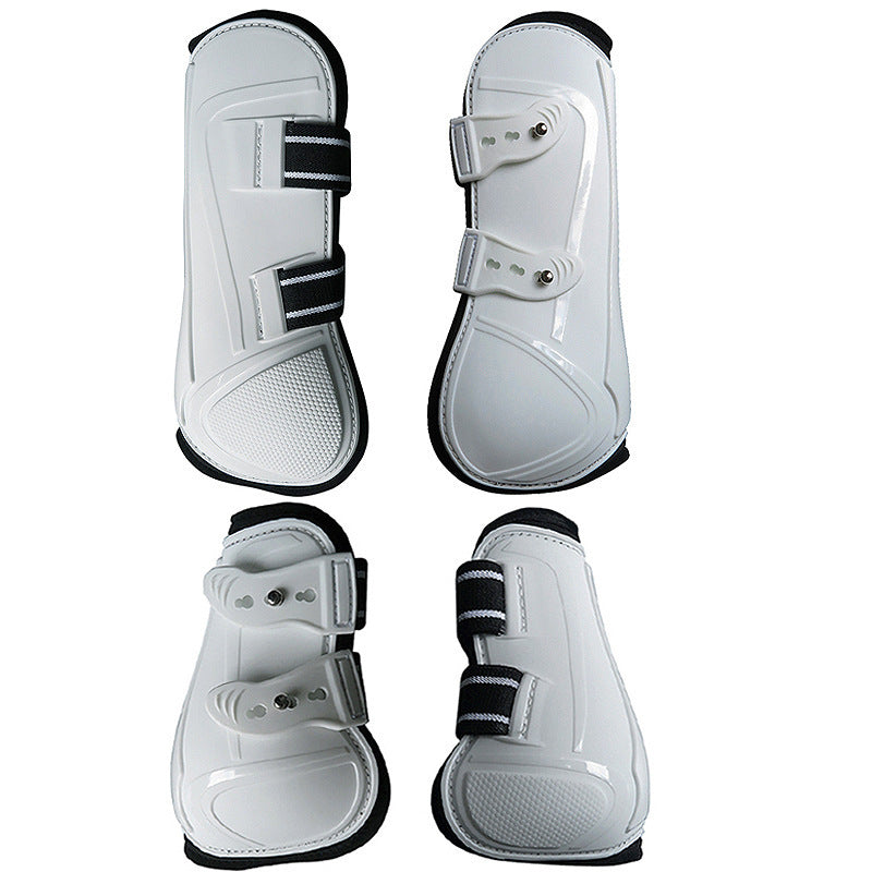KFX-7924797 PU Hard Shell Horse Leg Guards - Available in Multiple Colors and Sets