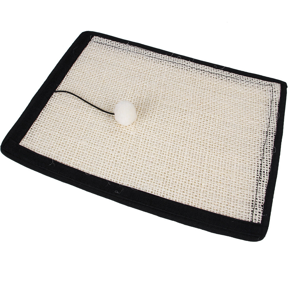 KFX-7925309 Cat Scratch Board with Sisal Pad for Furniture Protection and Nail Trimming