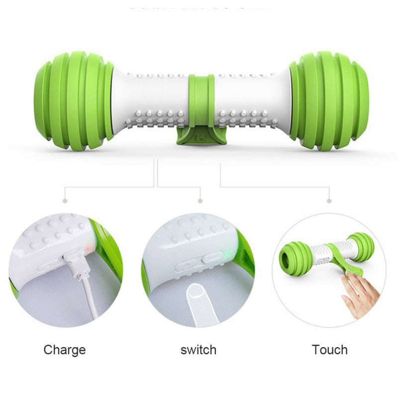 KFX-7935677 Automatic Electric Dog Toy Bone with Interactive Movement and Durable Design