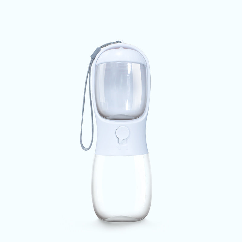 KFX-7936701 Pet Dual-Use Water Cup for Dogs - 300ML Water & 100g Grain, Portable Design