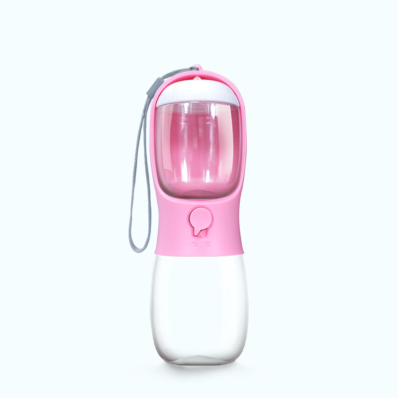 KFX-7936701 Pet Dual-Use Water Cup for Dogs - 300ML Water & 100g Grain, Portable Design