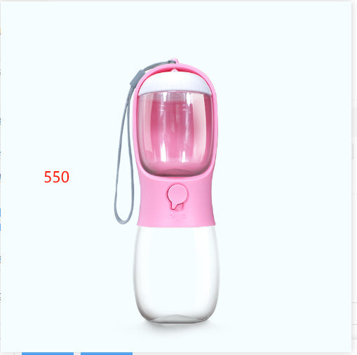 KFX-7936701 Pet Dual-Use Water Cup for Dogs - 300ML Water & 100g Grain, Portable Design