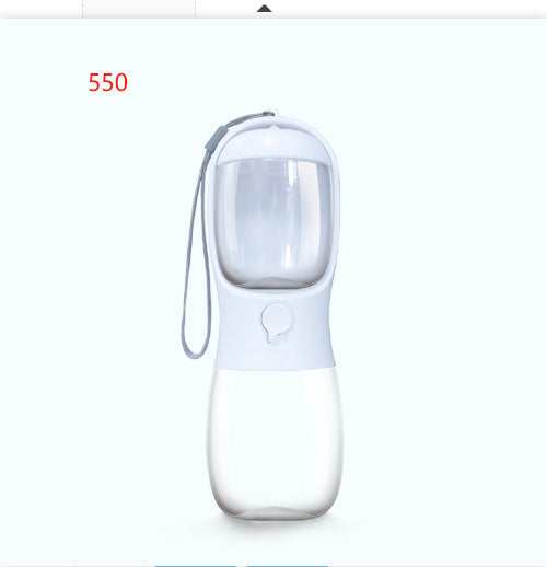 KFX-7936701 Pet Dual-Use Water Cup for Dogs - 300ML Water & 100g Grain, Portable Design