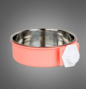 KFX-7936829 Durable Stainless Steel Dog Feeding Bowl for Pets