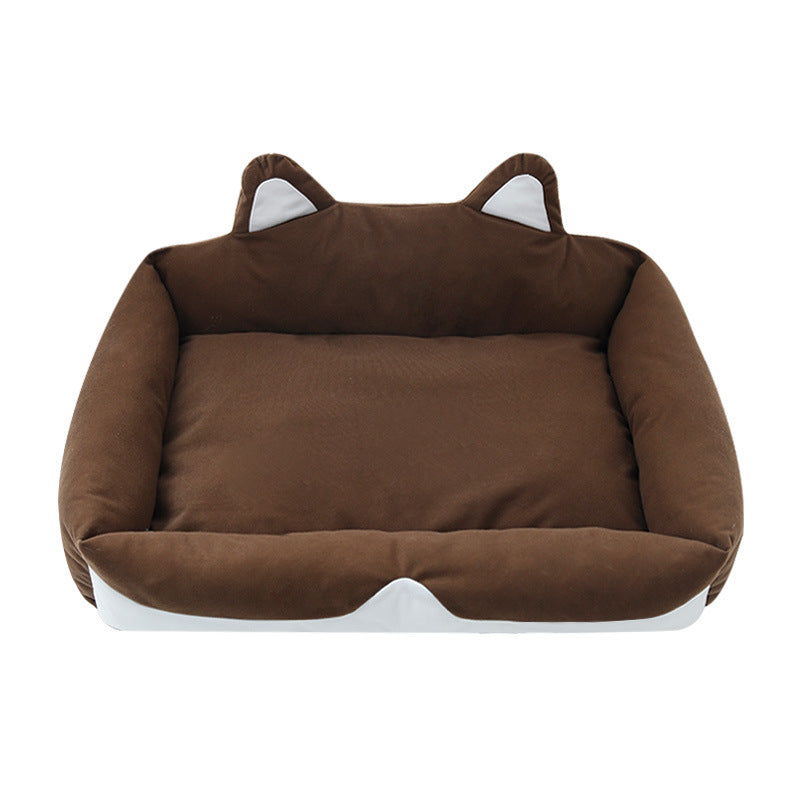 KFX-7940669 Cozy Four Seasons Universal Warming Pet Nest for Dogs and Cats - Easy to Clean, Waterproof Oxford Bottom, Multiple Sizes Available