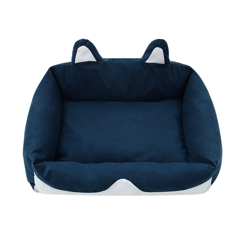 KFX-7940669 Cozy Four Seasons Universal Warming Pet Nest for Dogs and Cats - Easy to Clean, Waterproof Oxford Bottom, Multiple Sizes Available