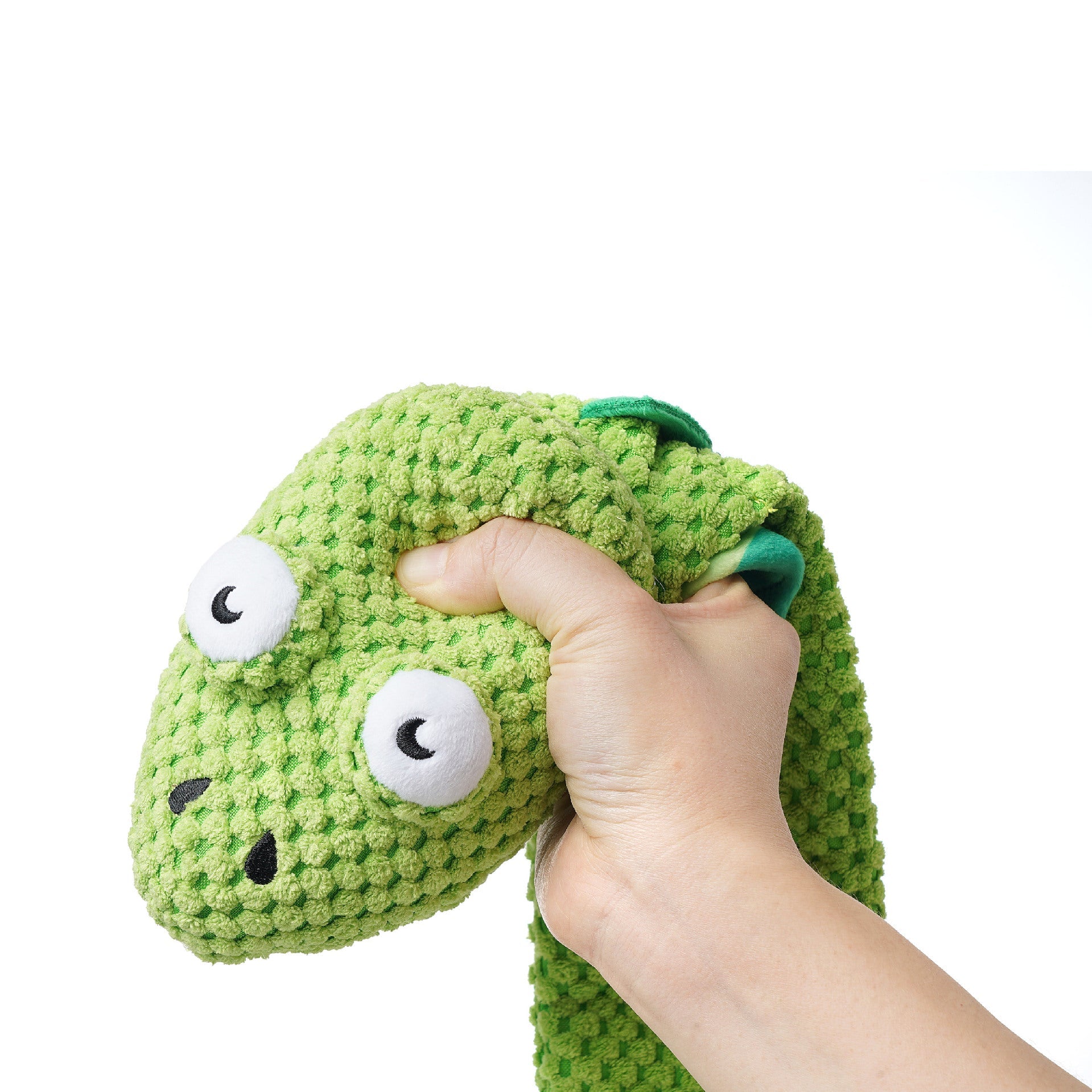 KFX-7946045 Tibetan Food Dog Plush Toy with Sound and Treat Dispensing Features