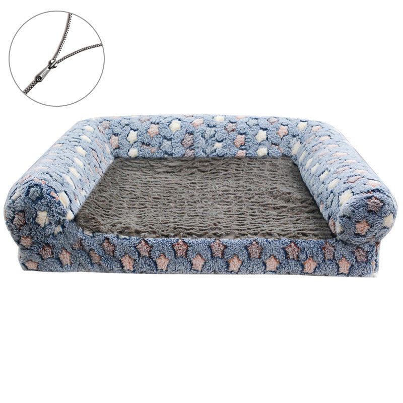KFX-7952189 Removable and Washable Pet Mattress for Dogs and Cats - Fashionable Cloth Designs