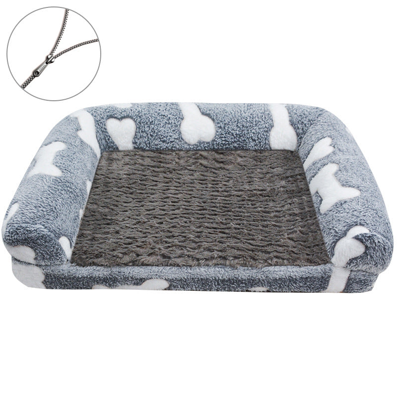 KFX-7952189 Removable and Washable Pet Mattress for Dogs and Cats - Fashionable Cloth Designs