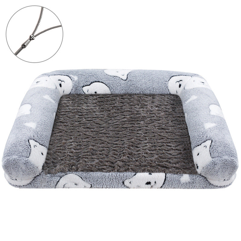 KFX-7952189 Removable and Washable Pet Mattress for Dogs and Cats - Fashionable Cloth Designs