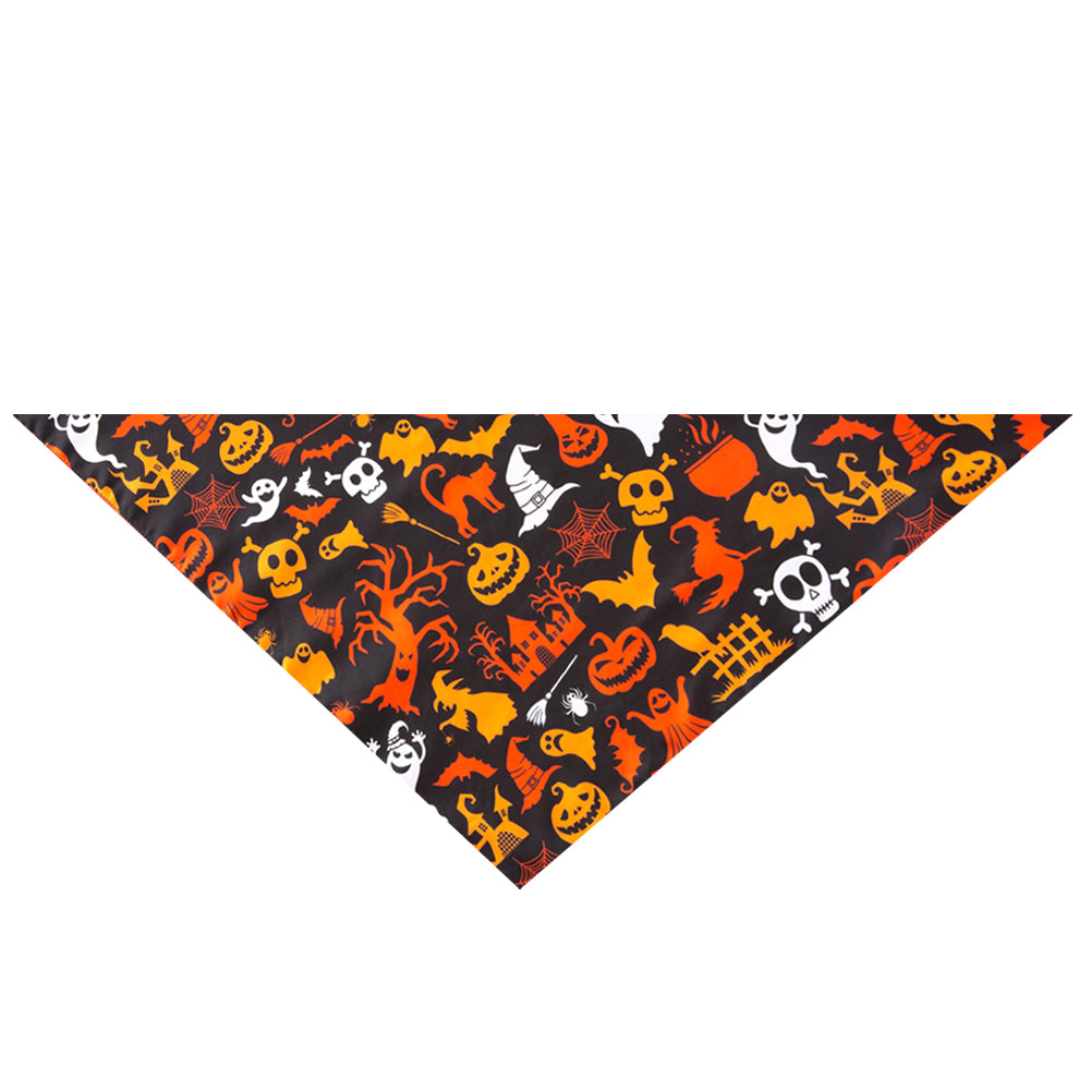 KFX-7952701 Halloween Themed Pet Saliva Towel, Casual Design, Perfect for Ghost Festival
