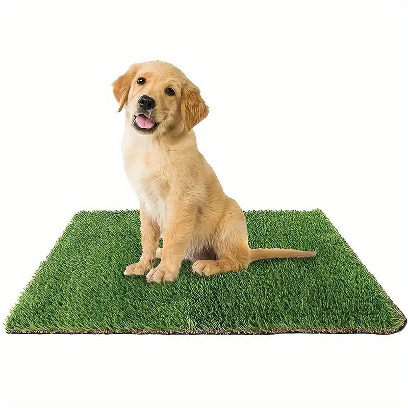 KFX-7955389 Washable Reusable Dog and Cat Toilet Training Mat with Artificial Grass - Available in Multiple Sizes
