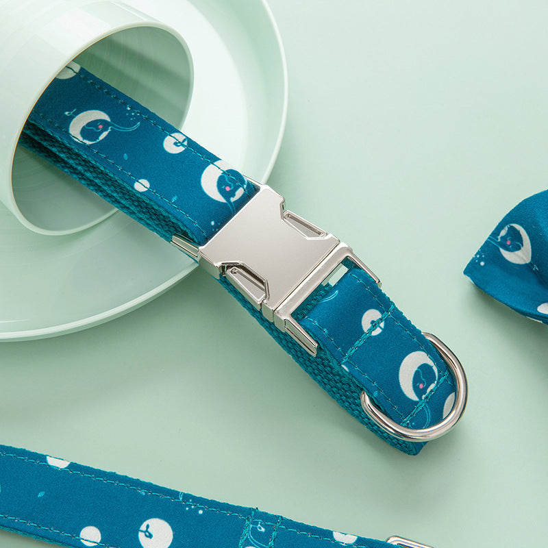 KFX-7959869 Outdoor Safety Nylon Dog Walking Collar - Available in Multiple Sizes: XS to XL