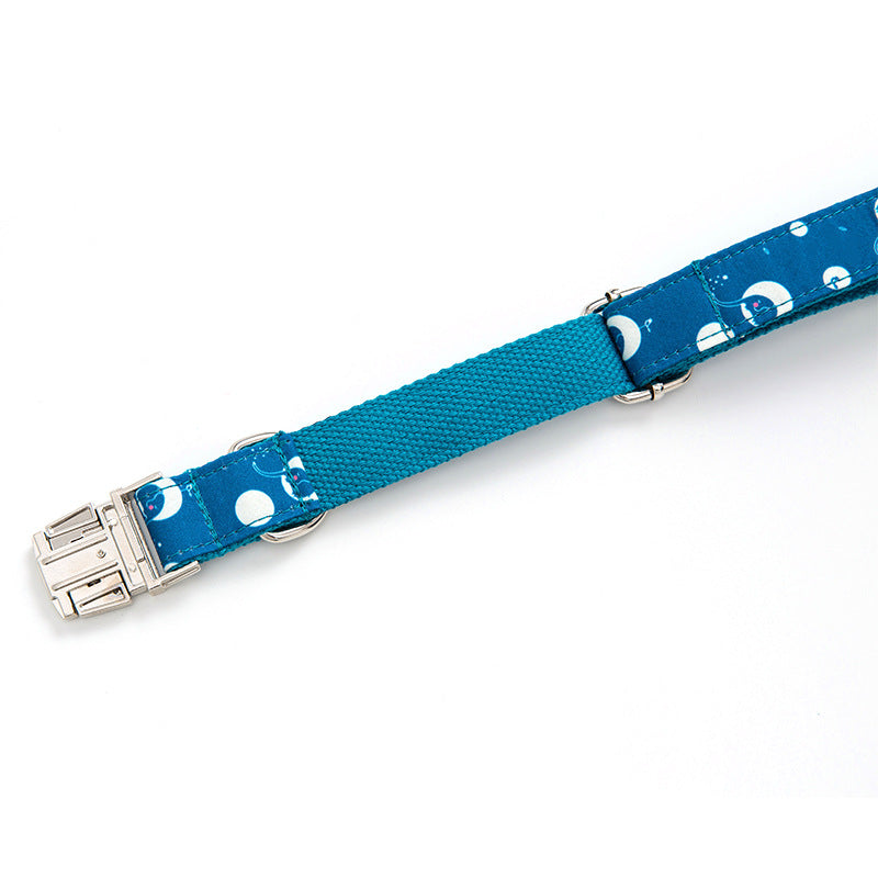 KFX-7959869 Outdoor Safety Nylon Dog Walking Collar - Available in Multiple Sizes: XS to XL