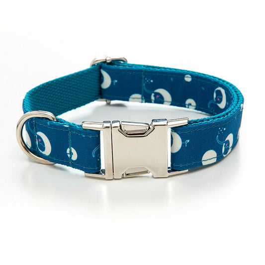 KFX-7959869 Outdoor Safety Nylon Dog Walking Collar - Available in Multiple Sizes: XS to XL