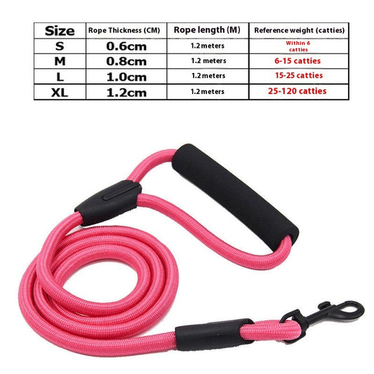 KFX-7960509 1.2m Nylon Anti-Slicing Dog Leash in Multiple Colors