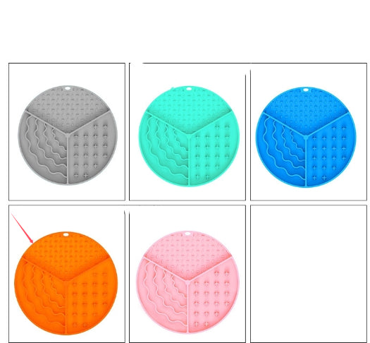 KFX-7962685 Silicone Non-Slip Pet Food Bowl in Multiple Colors