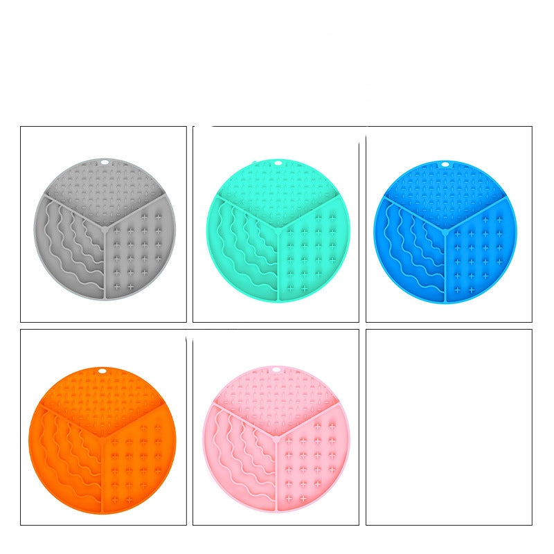 KFX-7962685 Silicone Non-Slip Pet Food Bowl in Multiple Colors