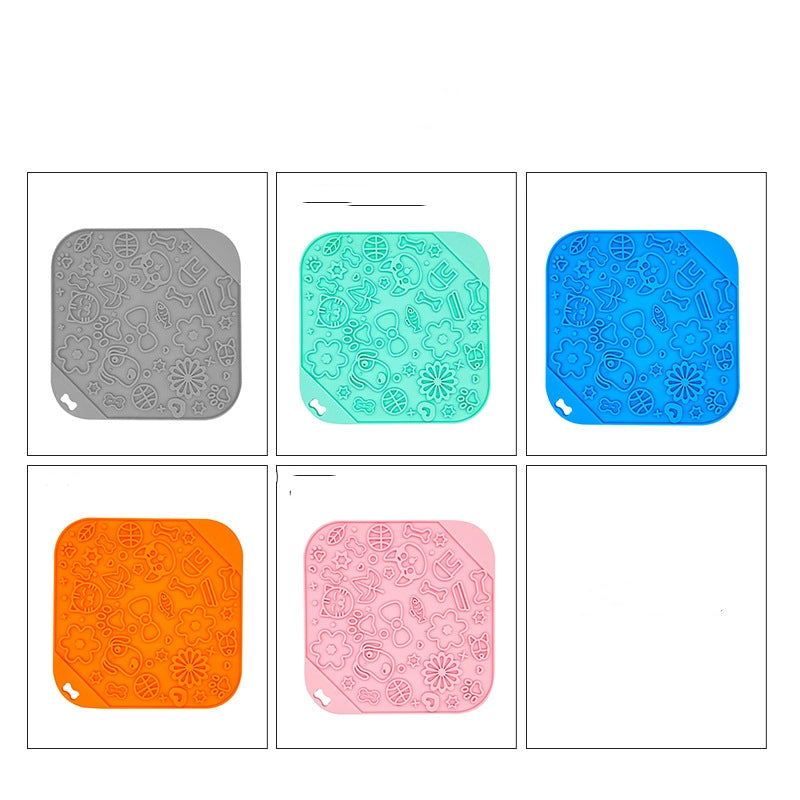 KFX-7962685 Silicone Non-Slip Pet Food Bowl in Multiple Colors
