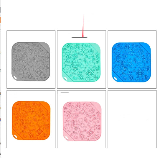 KFX-7962685 Silicone Non-Slip Pet Food Bowl in Multiple Colors