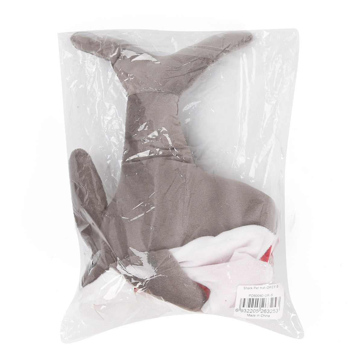 KFX-7966013 Adorable Plush Shark Hat for Cats and Small Dogs - Four Seasons Headgear
