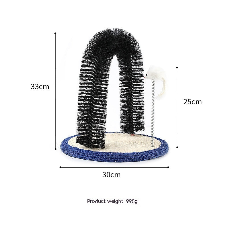 KFX-7966909 Sisal Itching Device U-Shaped Scratching Pole for Pets