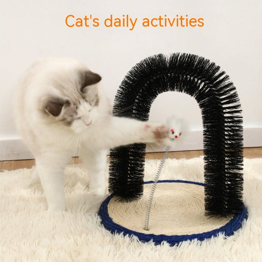 KFX-7966909 Sisal Itching Device U-Shaped Scratching Pole for Pets