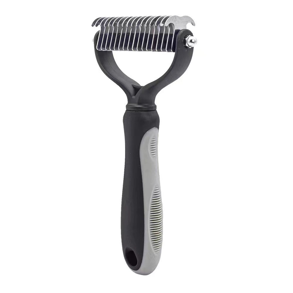 KFX-7969213 Stainless Steel Pet Hair Unknotting Comb for Dogs and Cats in Various Sizes and Colors
