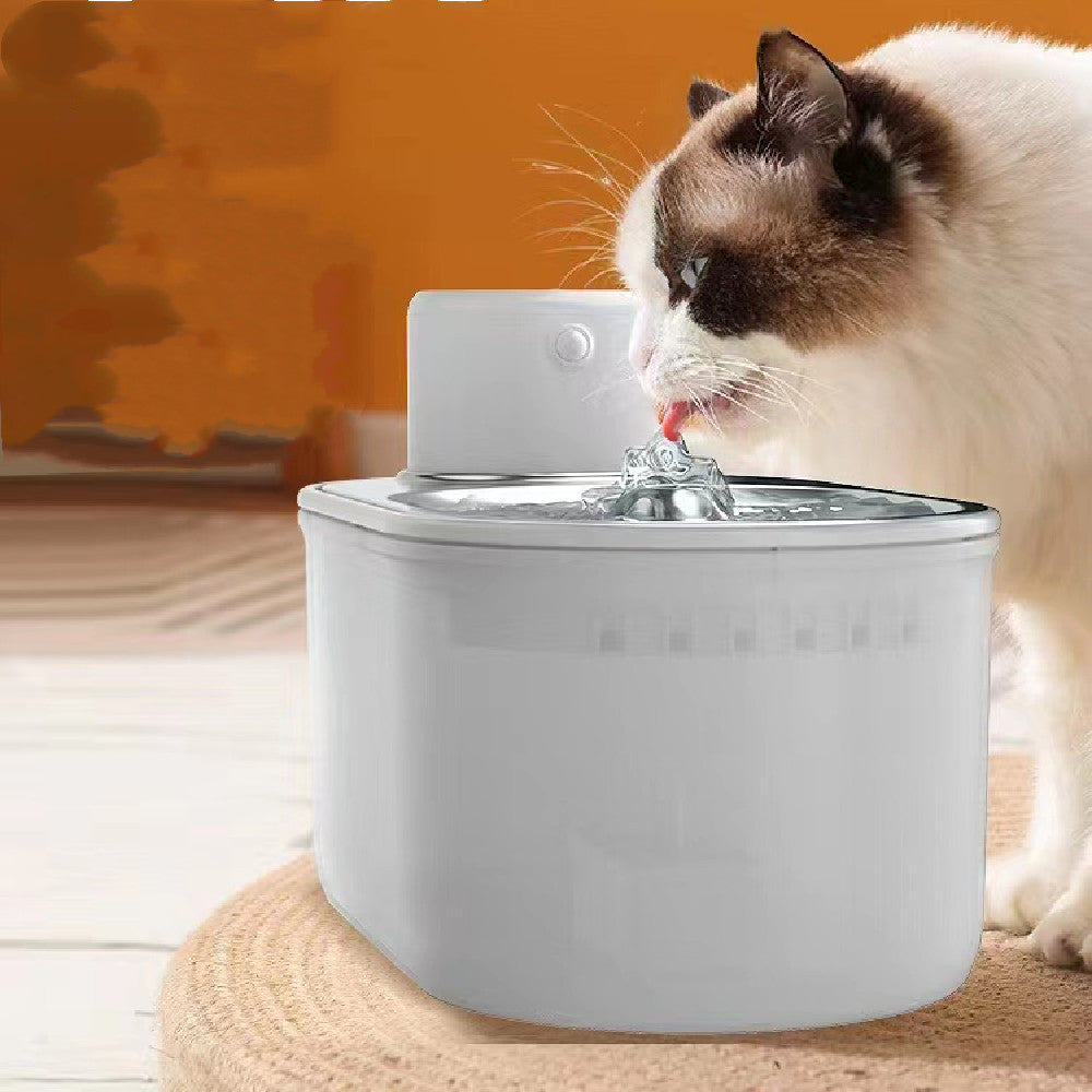 KFX-7969469 Automatic Circulation Pet Water Dispenser with 3L Capacity for Dogs and Cats